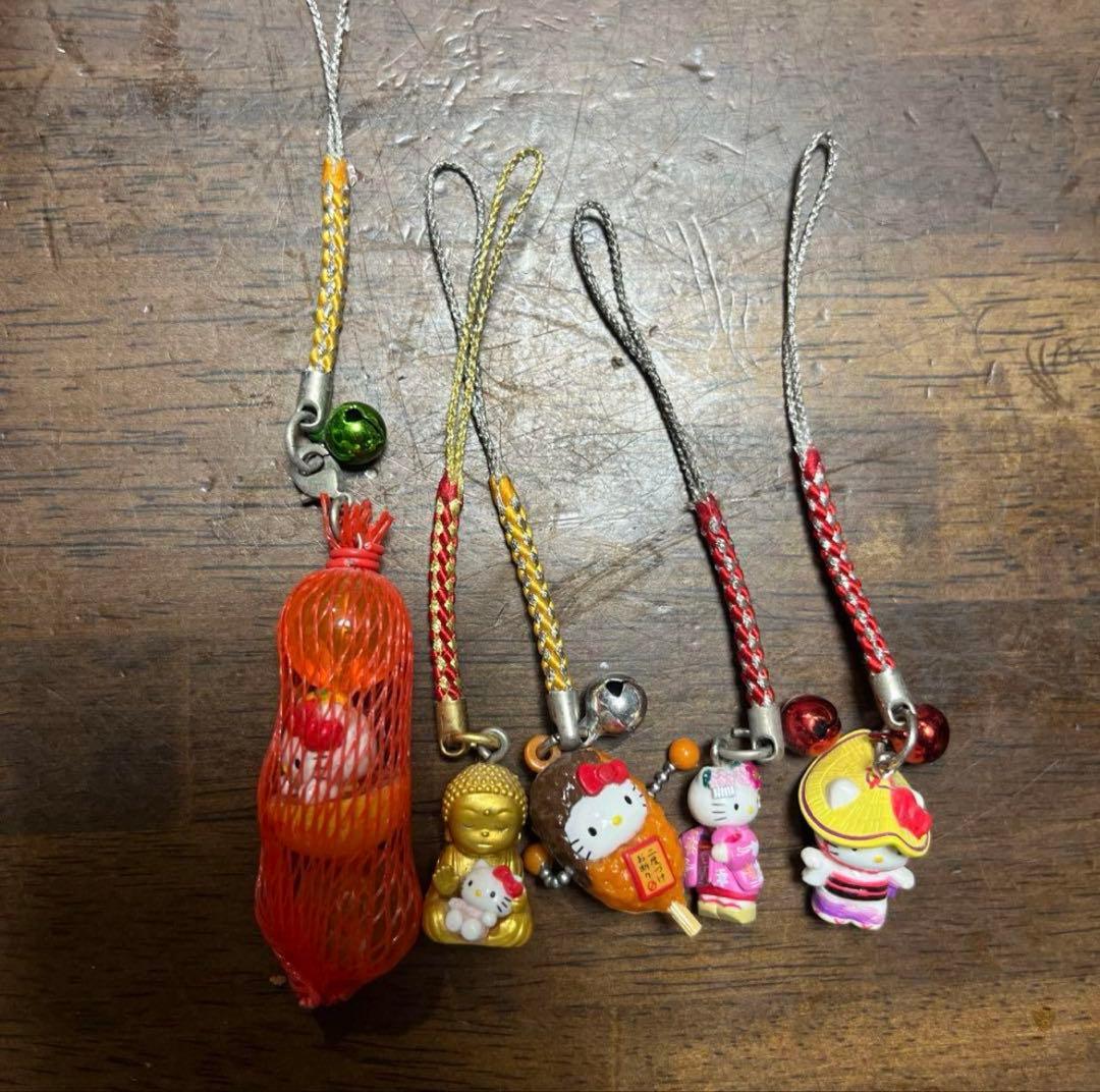 ご当地キティ　根付けストラップ　20個セット