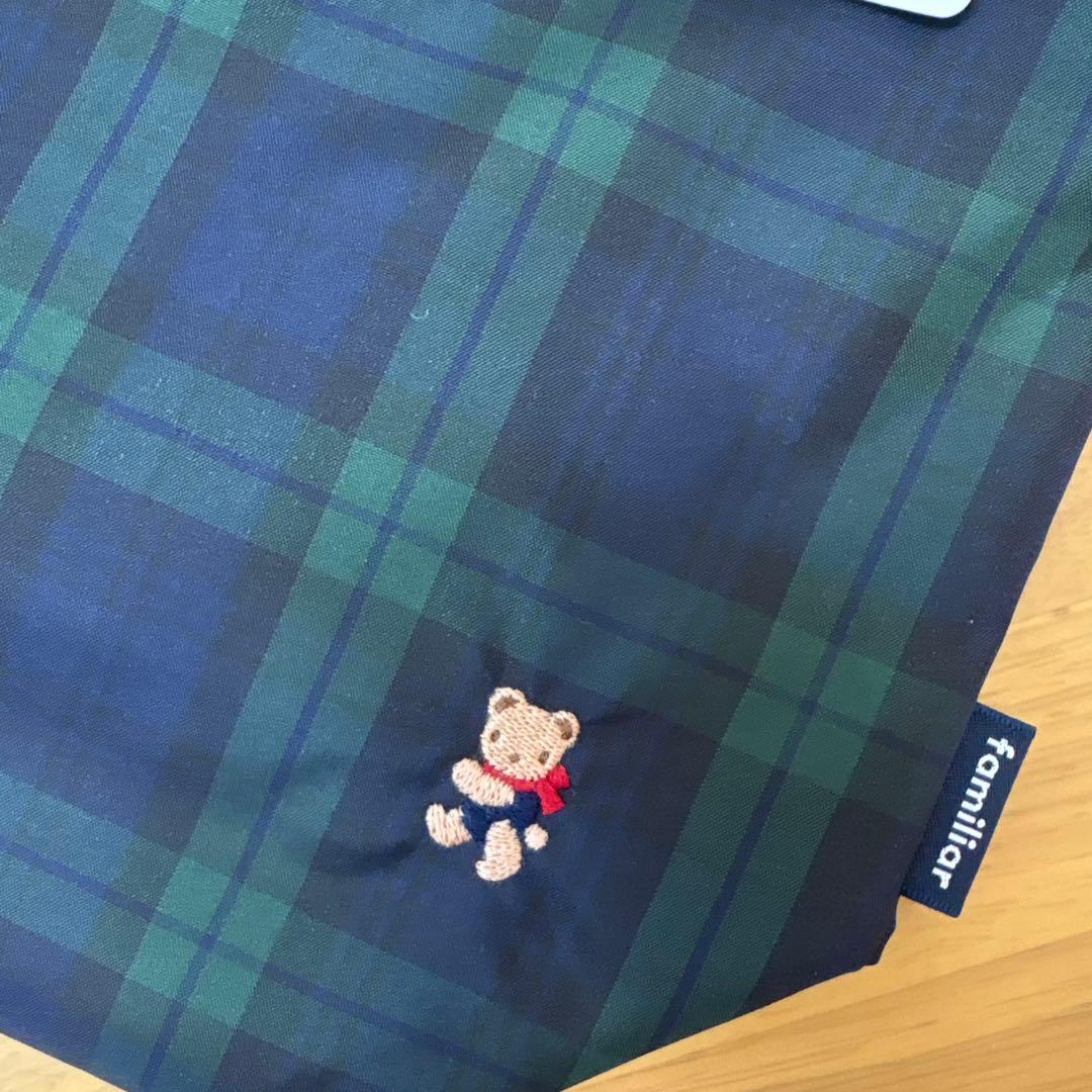 新品タグ付き♡ファミリア♡ブラックウォッチ♡