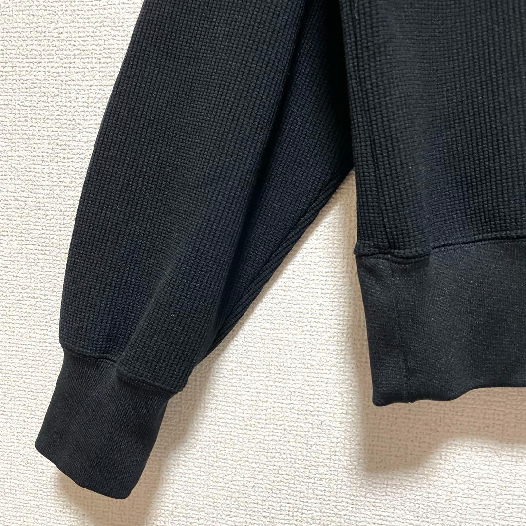 美品 人気 ヒステリックグラマー ワッフル スウェット ヒスガール 黒 M