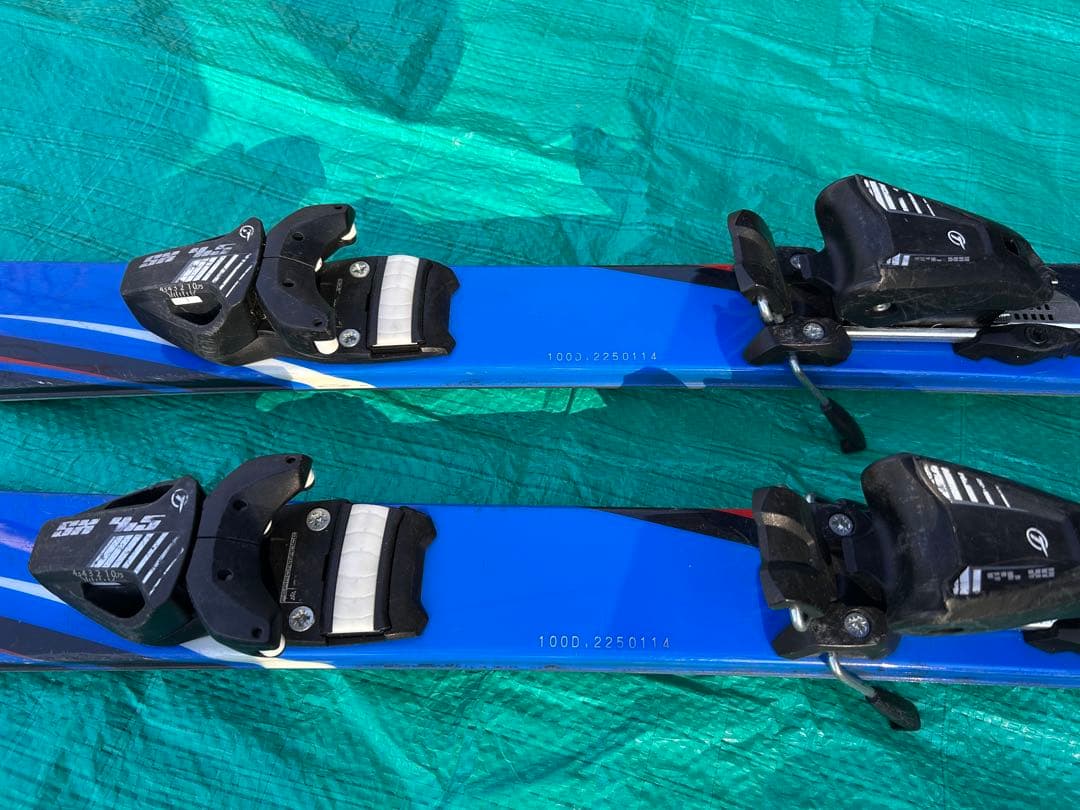 子供用　スキー4点セット　100cm 青