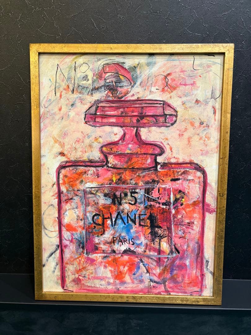 フランフランCHANEL 抽象画キャンバスアートFrancfranc