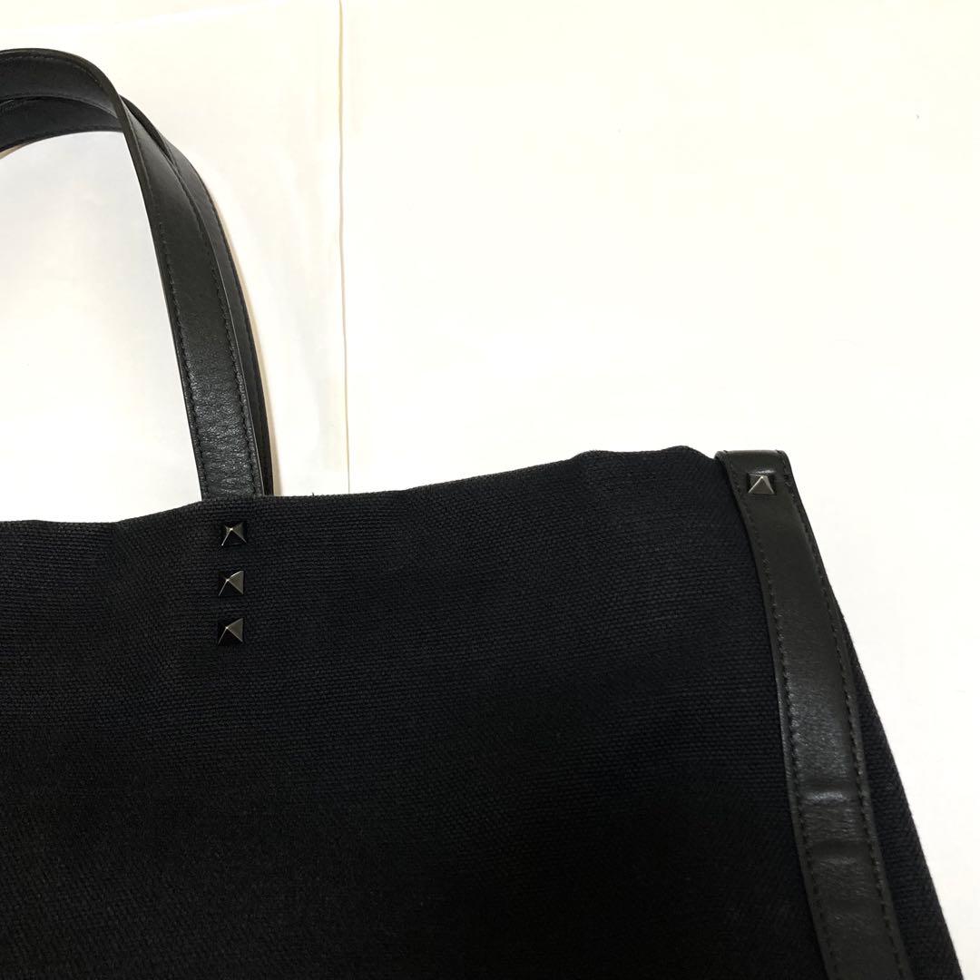 ラムちゃん 美品 ロゴトートバッグ 大きいサイズ VLTN バレンティノ