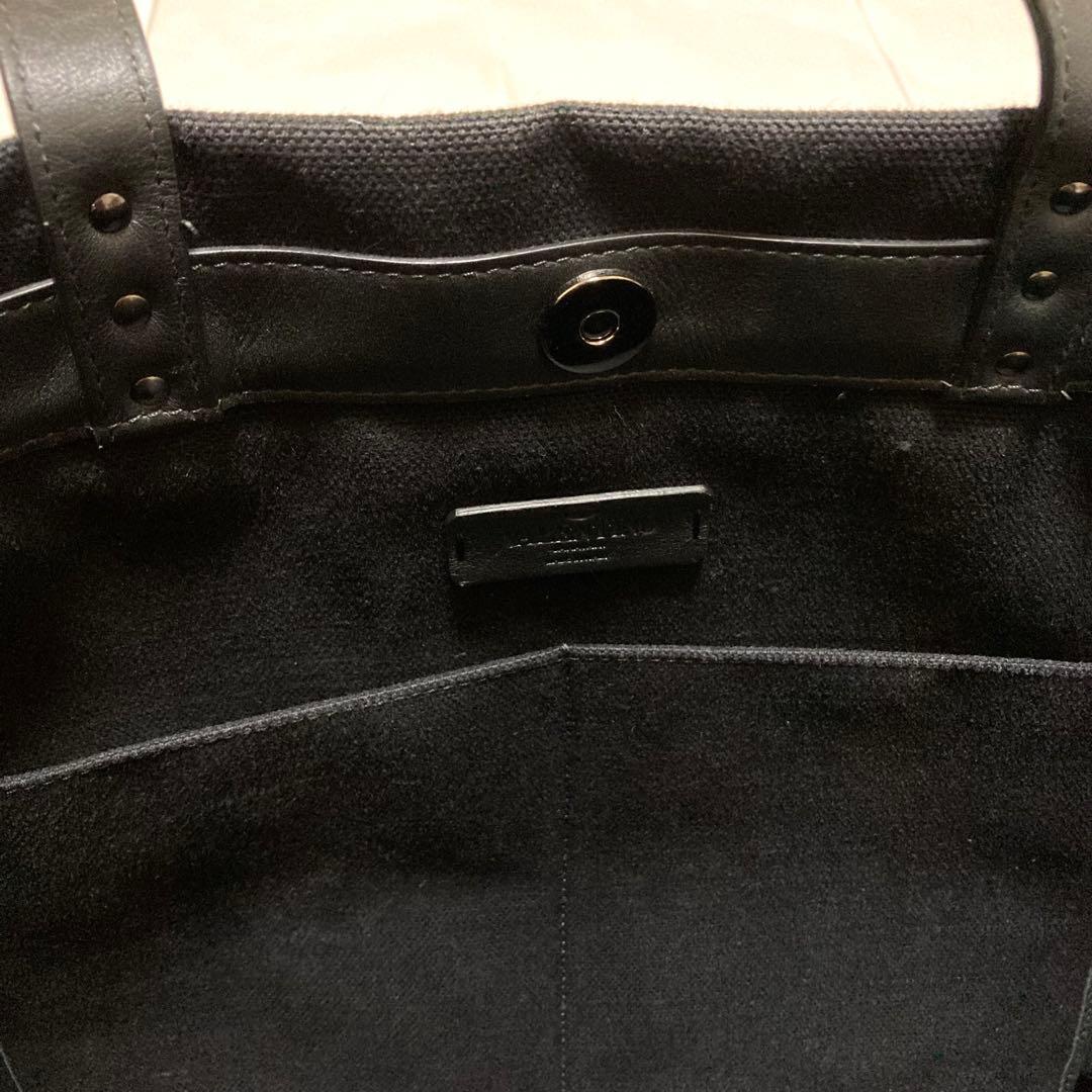 ラムちゃん 美品 ロゴトートバッグ 大きいサイズ VLTN バレンティノ