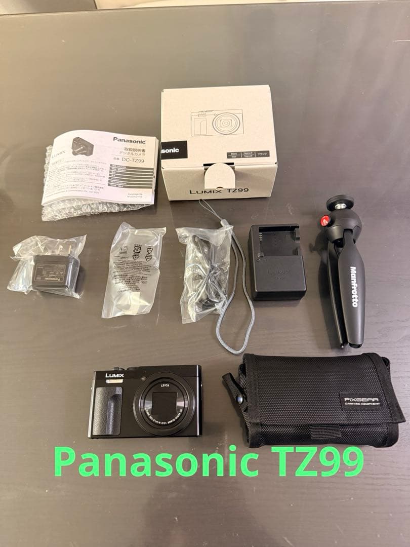 豪華セット　LUMIX TZ99 マンフロットミニ三脚他