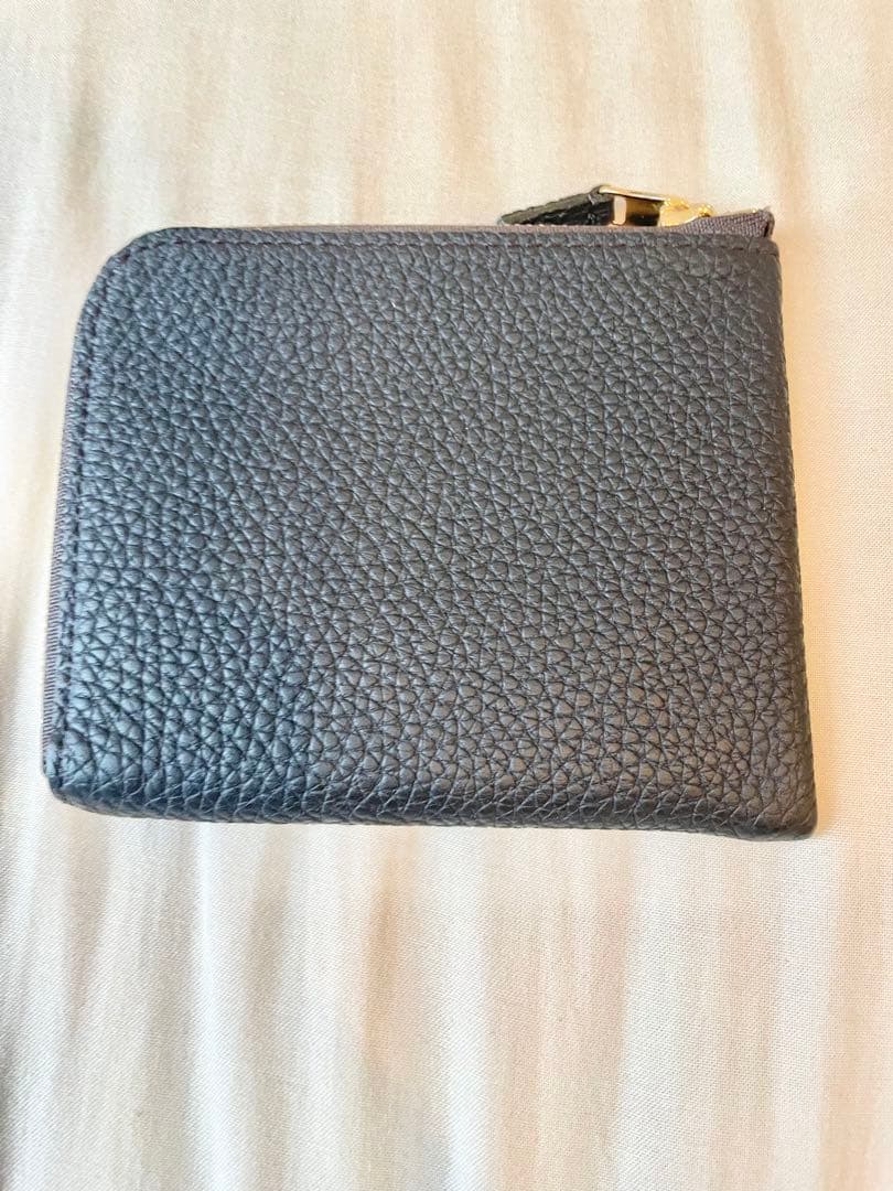 大峡大峡製鞄 0051-3-GMS Lジップ札入れ、マルチケース、ブラック