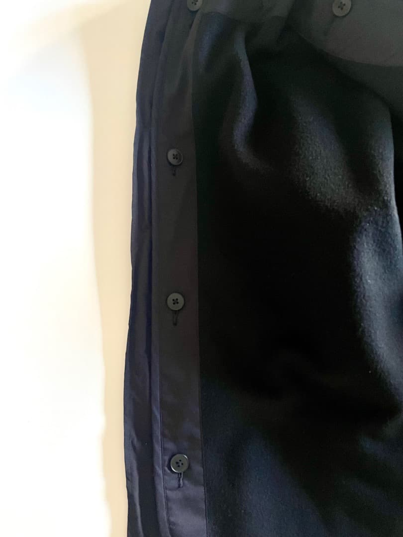 【美品】エイトン エアーウェザーショートモッズコートメンズ 黒