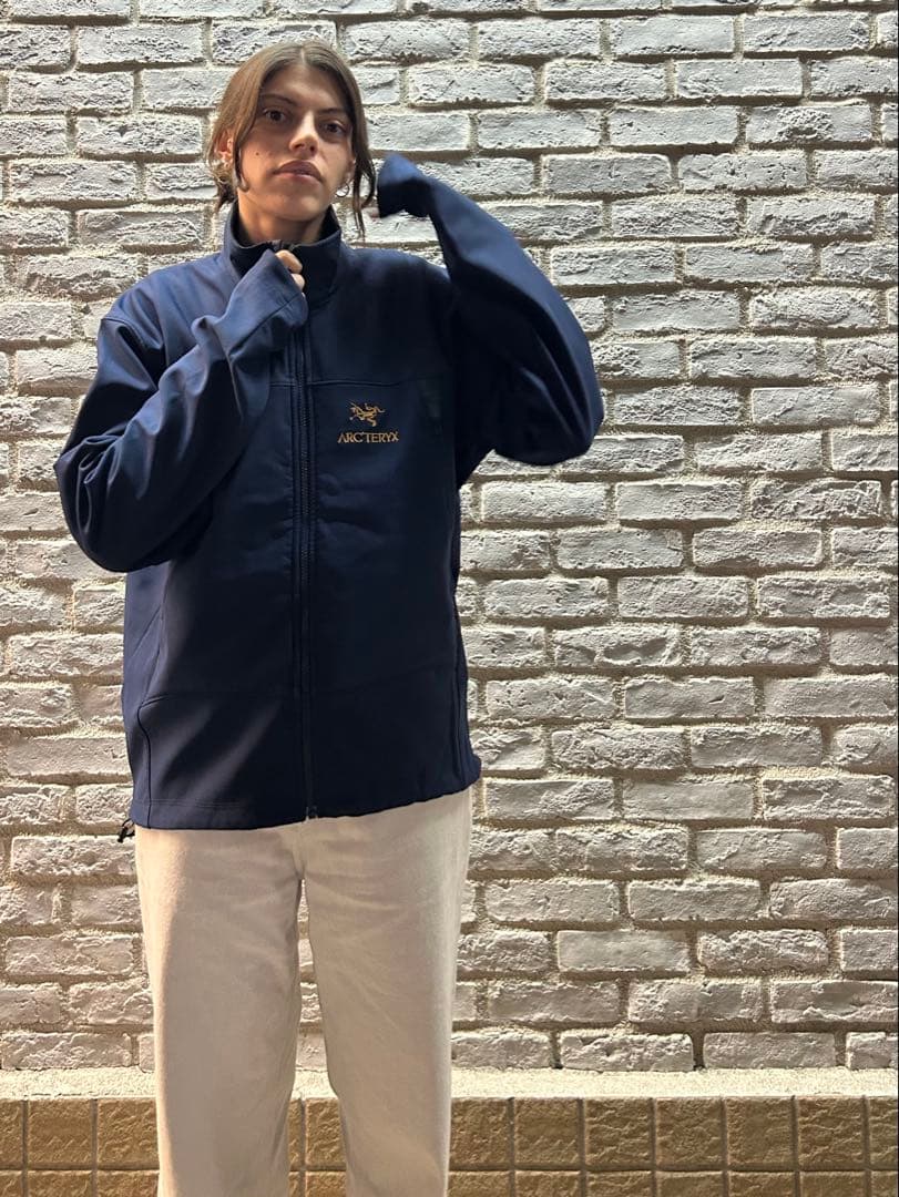 スペシャルArc’teryx 金刺繍Navy Gamma SV Jacket L