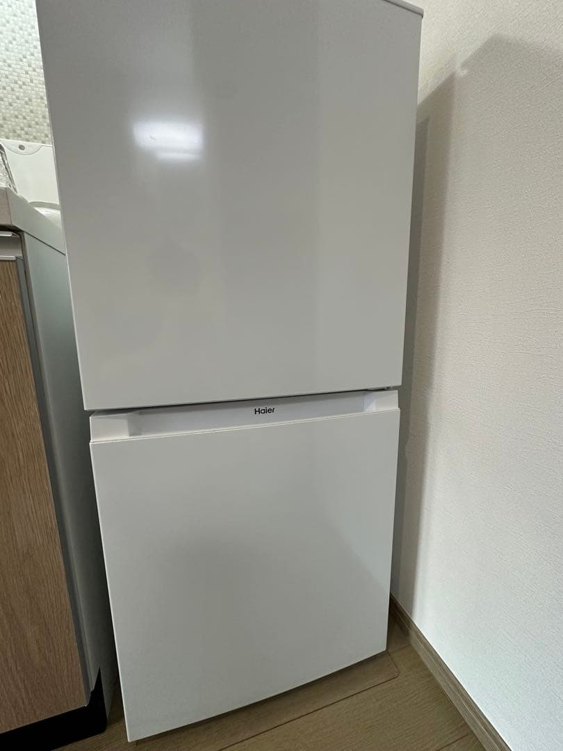 ハイアール　Haier 一人暮らし用　2ドア冷蔵庫　121L JR-NF121B