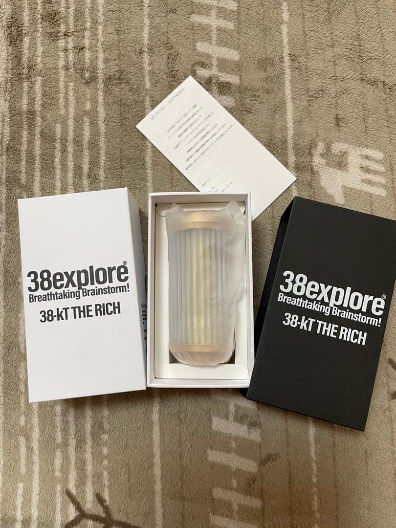 38-kT THE RICH 38灯 真鍮　【新品】