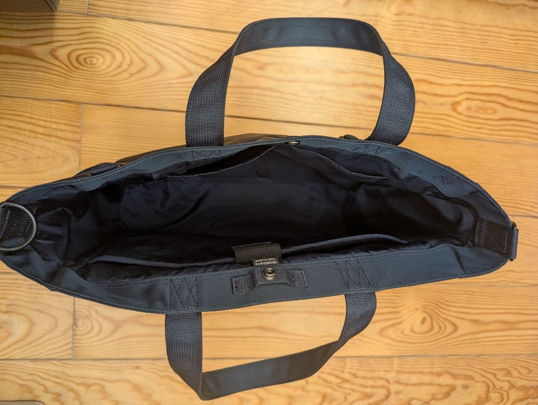 吉田カバン　POTR RIDE 2WAY TOTE BAG L ネイビーブルー