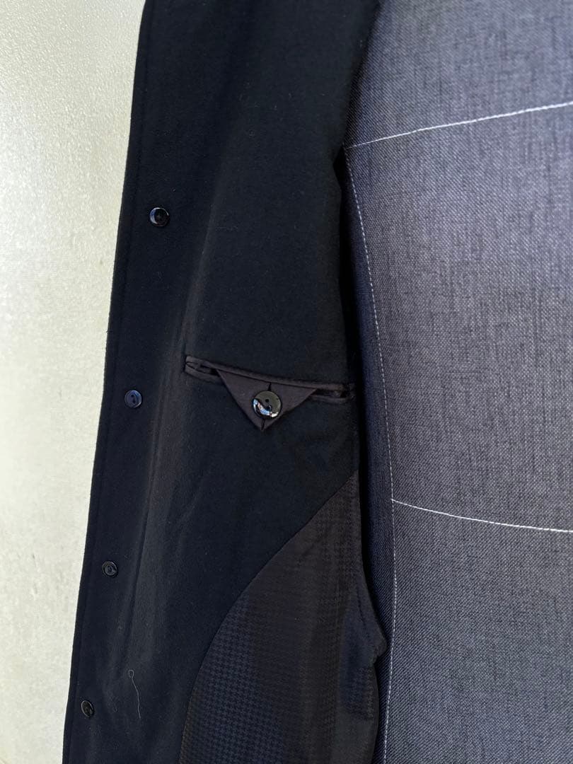 260103-12⭕️ 和装コート　ウール混　新品　紳士用　メンズ　コート　和装