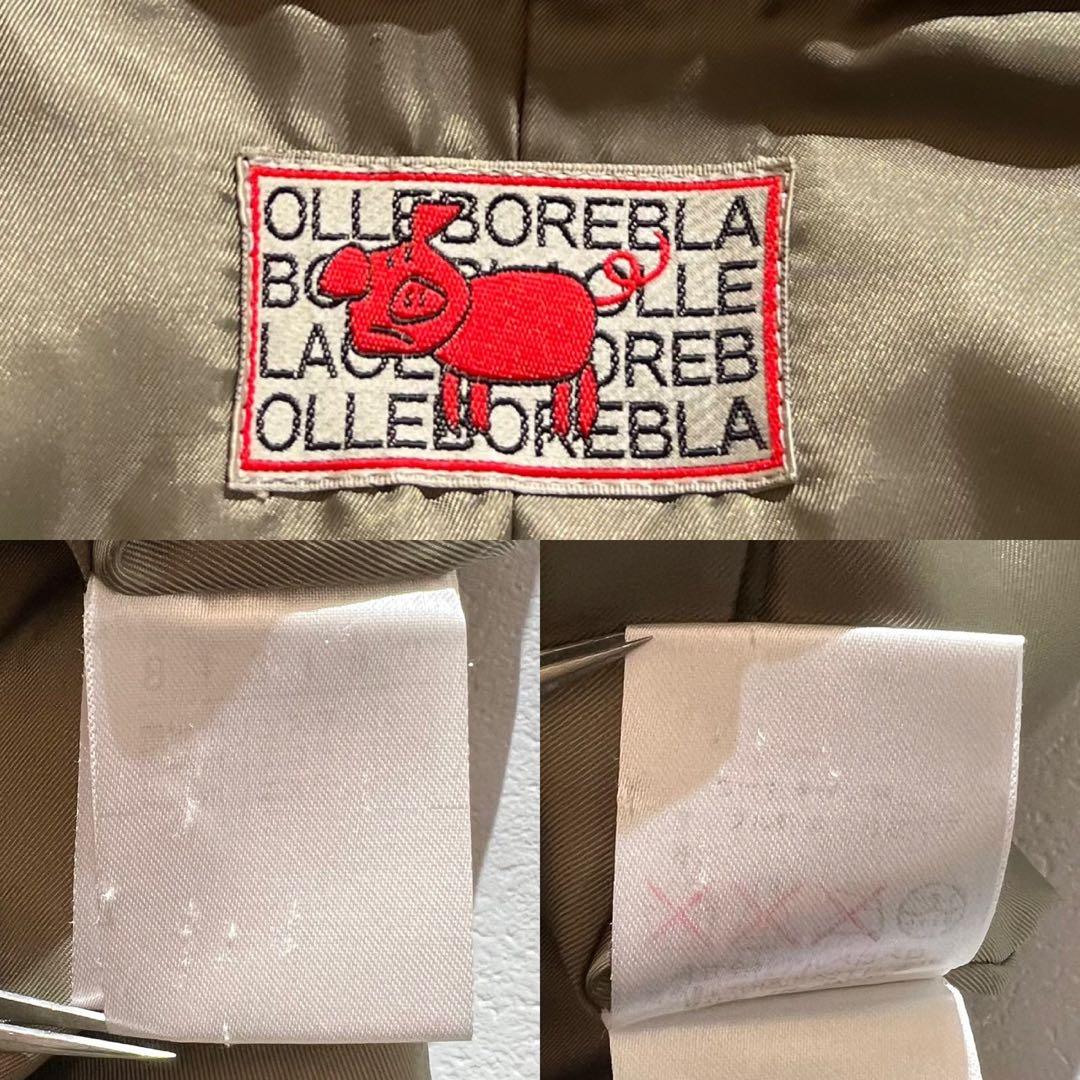 希少✨ アルベロベロ 中綿コート ぶたさん 刺繍 総柄 OLLEBOREBLA