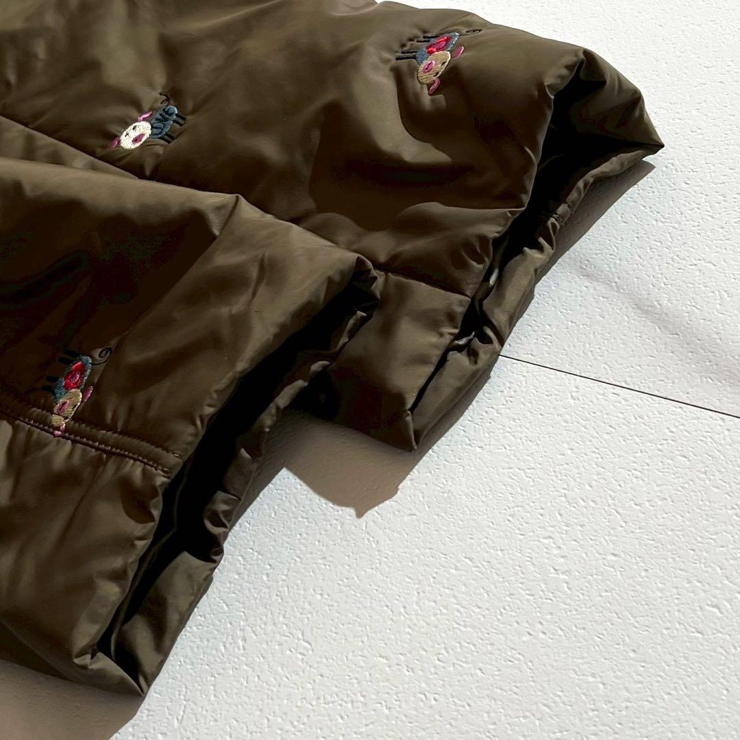 希少✨ アルベロベロ 中綿コート ぶたさん 刺繍 総柄 OLLEBOREBLA