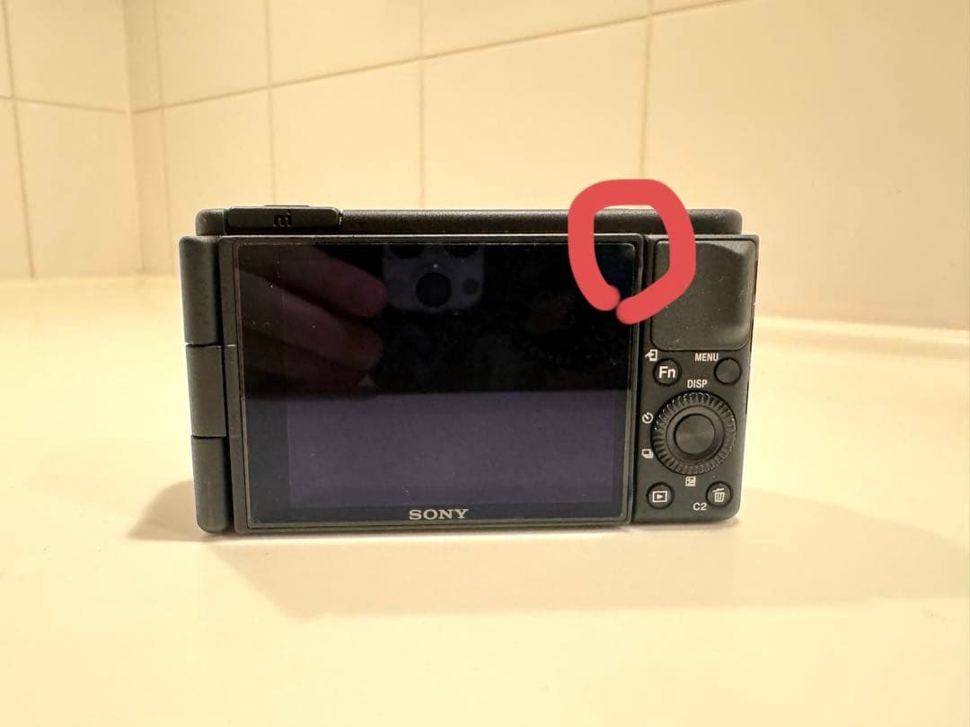 【中古・美品】SONY ZV-1G SHOOTING GRIP KIT