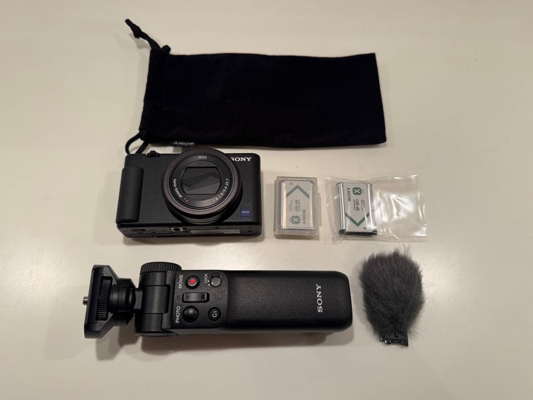 【中古・美品】SONY ZV-1G SHOOTING GRIP KIT
