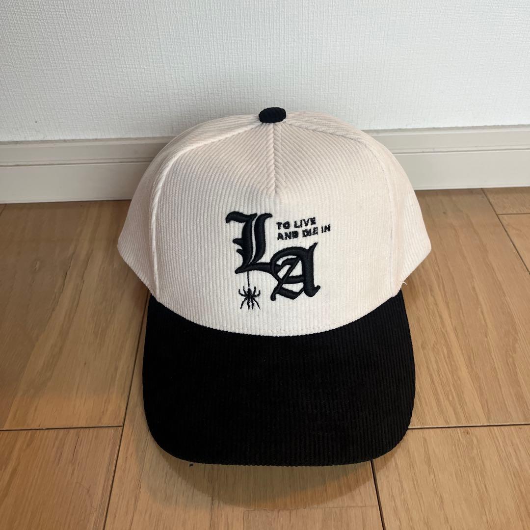 LA 森下直哉 山田蓮 コーデュロイ cap