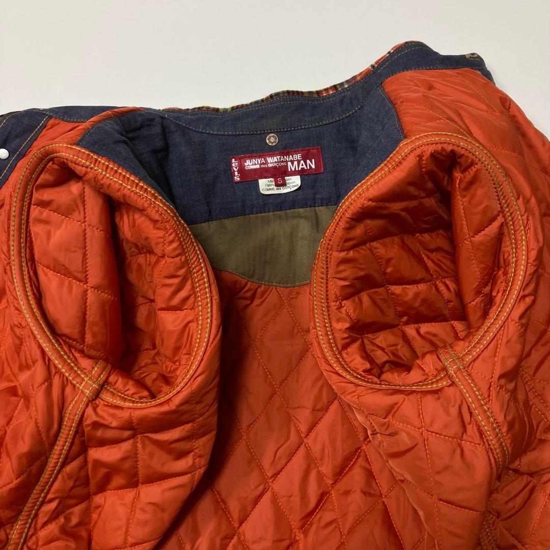 Levi's × JUNYA WATANABE コムデギャルソン 中綿入りシャツ