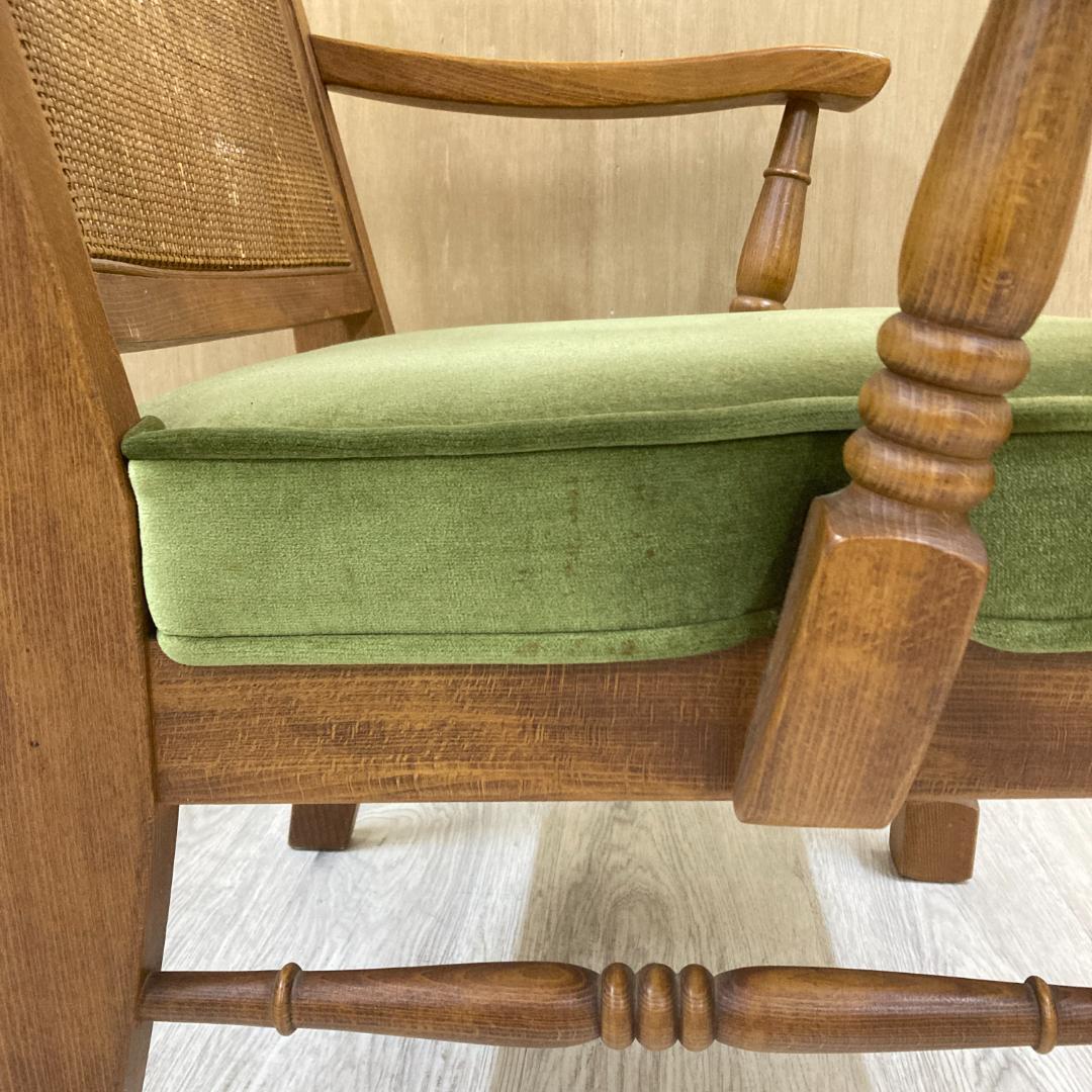 【柏木工】ダイニングチェア　アームチェア　ヴィンテージ　レトロ A