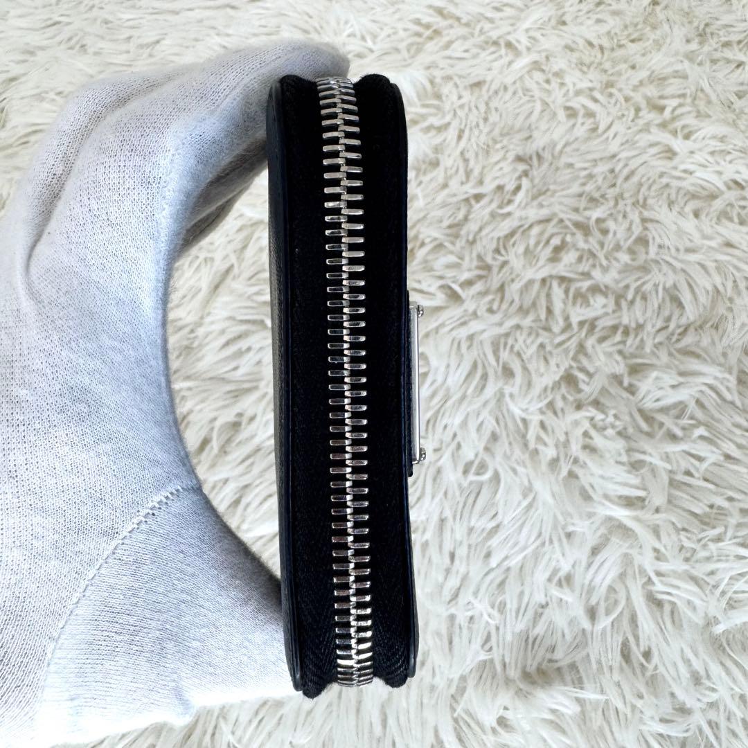 美品 現行 PRADA サフィアーノトライアングル ケースRFID搭載