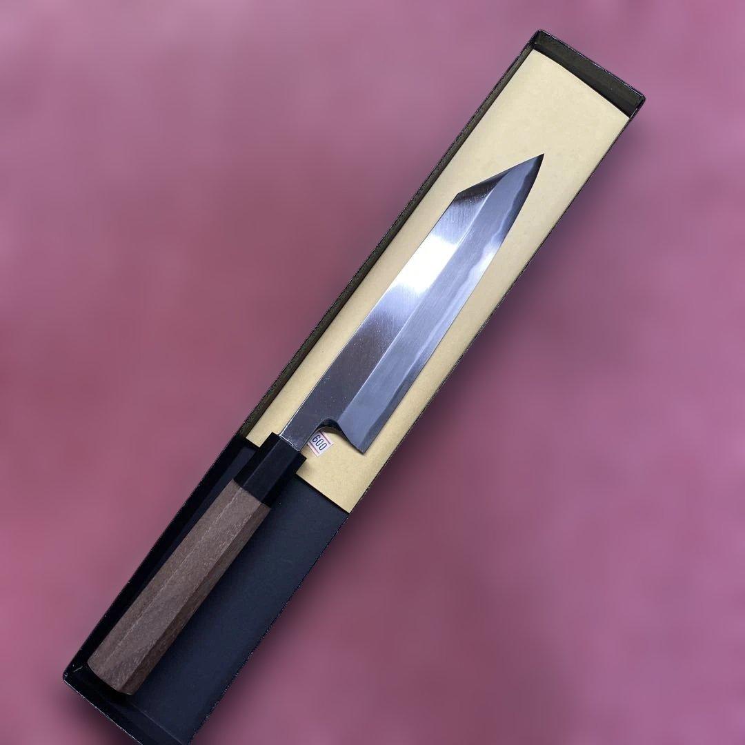 白ニ鋼　切付型特製万能和包丁　180㎜ 6寸