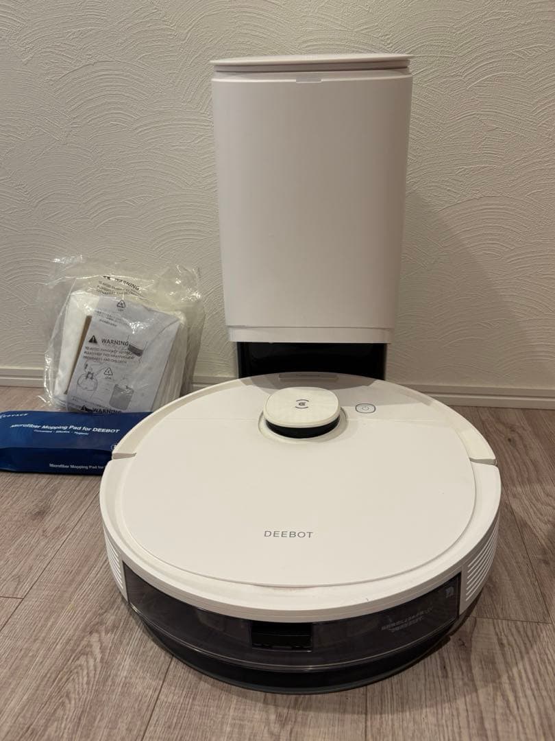 ECOVACS DEEBOT N8+ ロボット掃除機 本体 水拭き機能あり