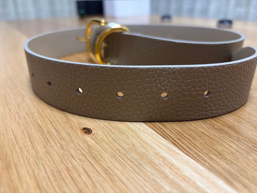 aLORS Paris ベルト Cappuccinoトープ 70