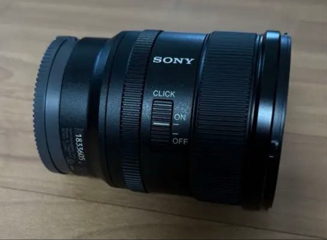 レンズ(単焦点) SONY 20mm f1.8 G