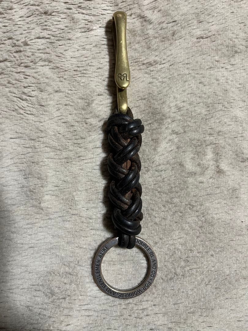 RRL Leather Belt Hook Key Fob キーフォブ