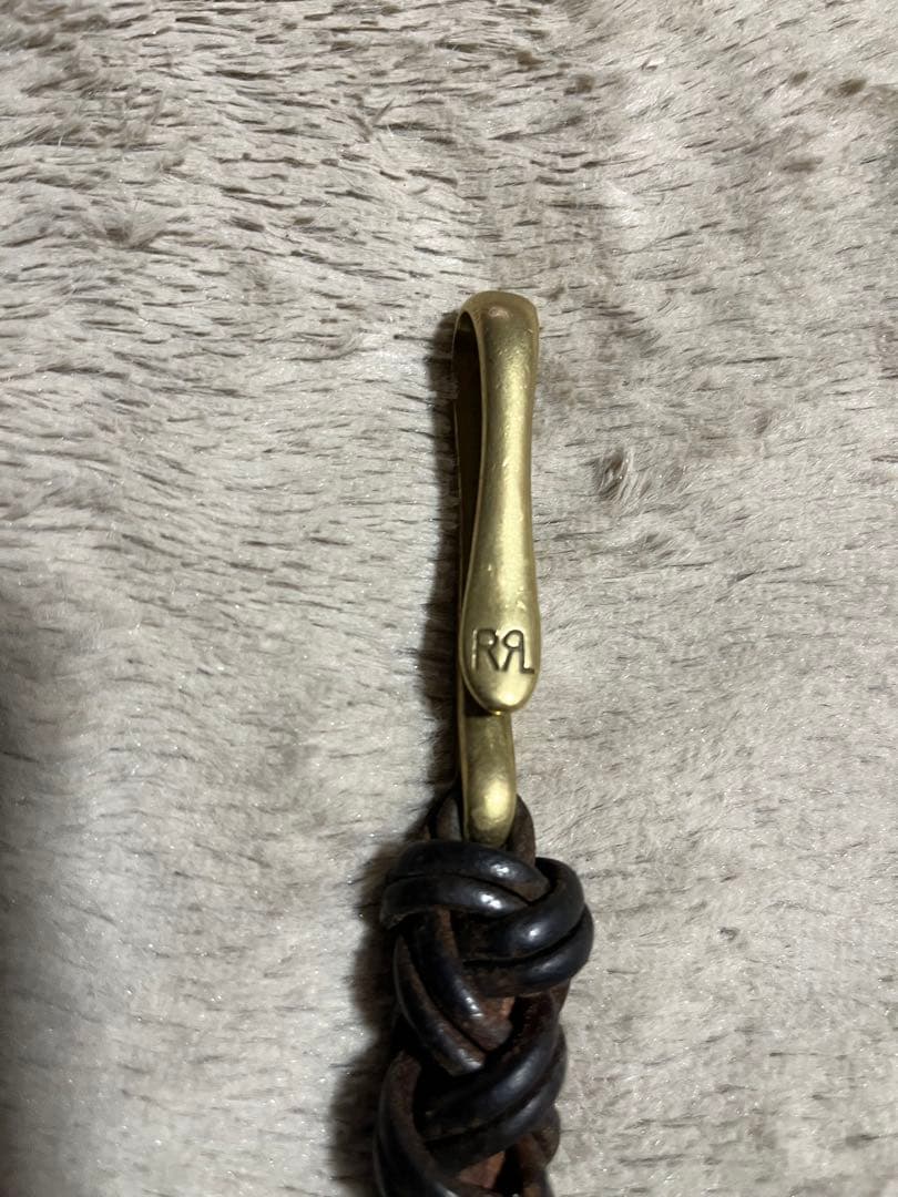 RRL Leather Belt Hook Key Fob キーフォブ