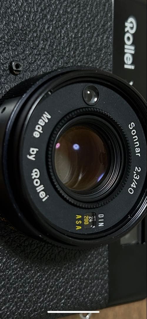 <ジャンク品>Rollei XF 35 コンパクトフィルムカメラ