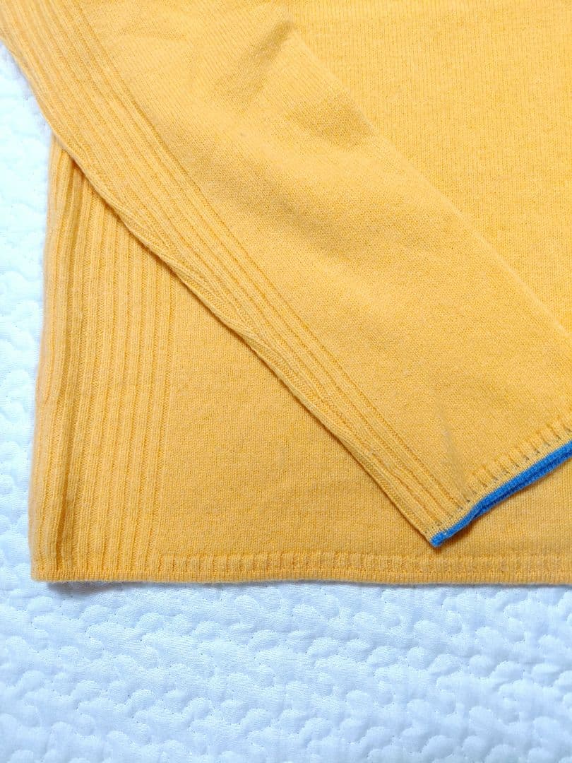 カシミヤ100％ モンゴル製 タートルネックニット S 美品