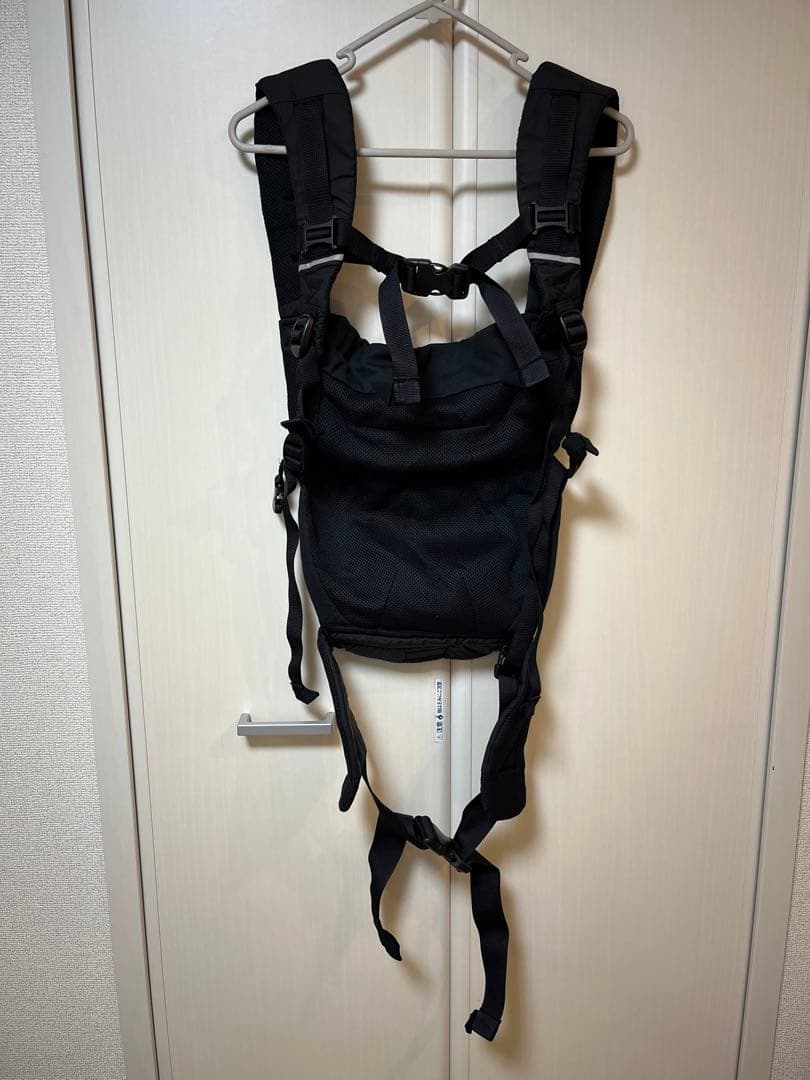 良品 コンパクトキャリアー ブラック ノースフェイス 抱っこ紐 スリング ベビー