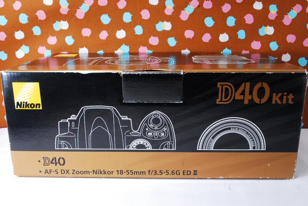 ✨ショット数562回✨新品同様元箱付き✨Nikon D40 レンズセット