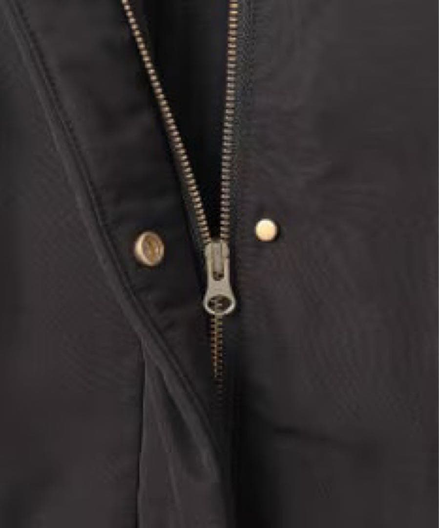 【新品タグ付】ANY SIS 2WAYドロストフーディミドル ダウン ベージュ