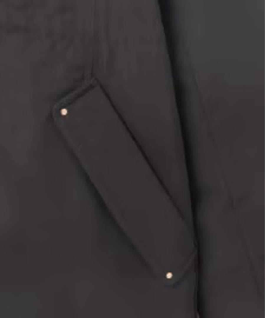 【新品タグ付】ANY SIS 2WAYドロストフーディミドル ダウン ベージュ