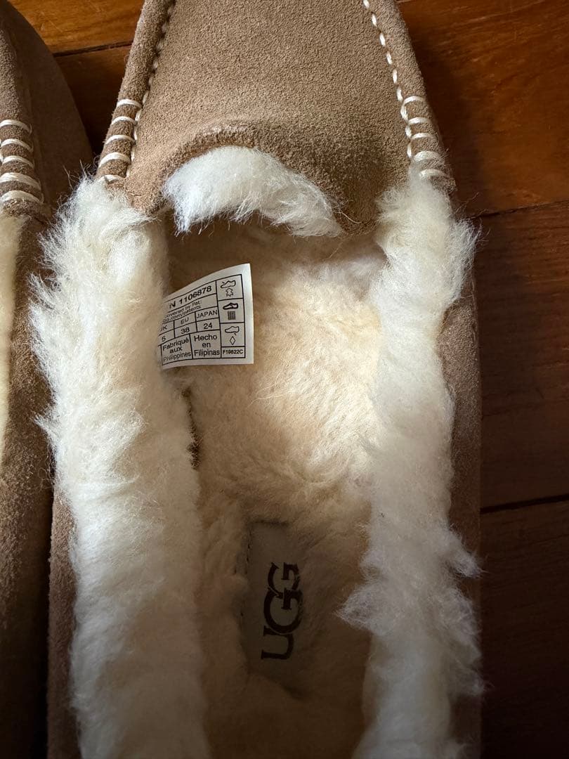 UGG ブラウン モカシン