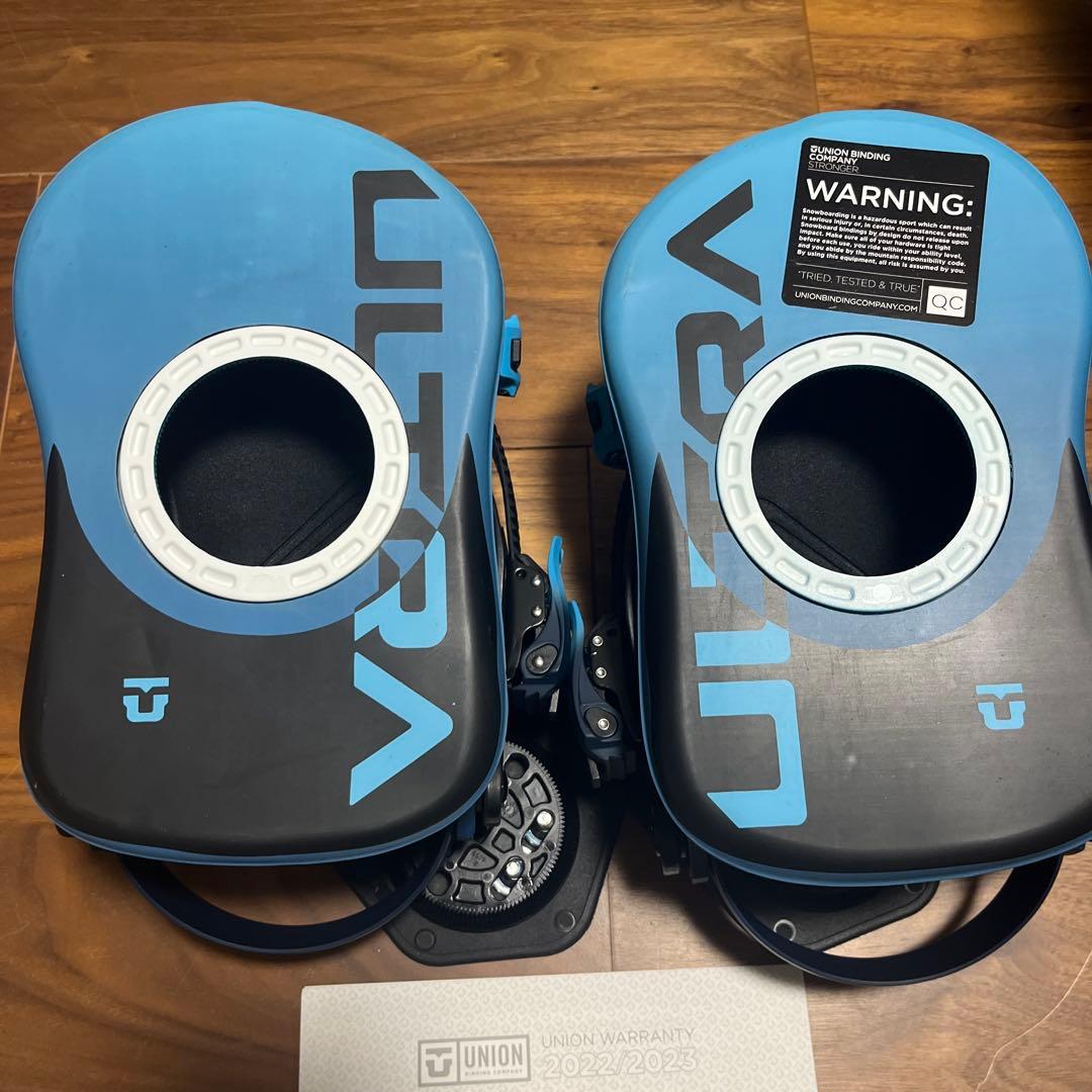 値下☆美品 UNION ULTRA M スノーボードビンディングビスディスク付き