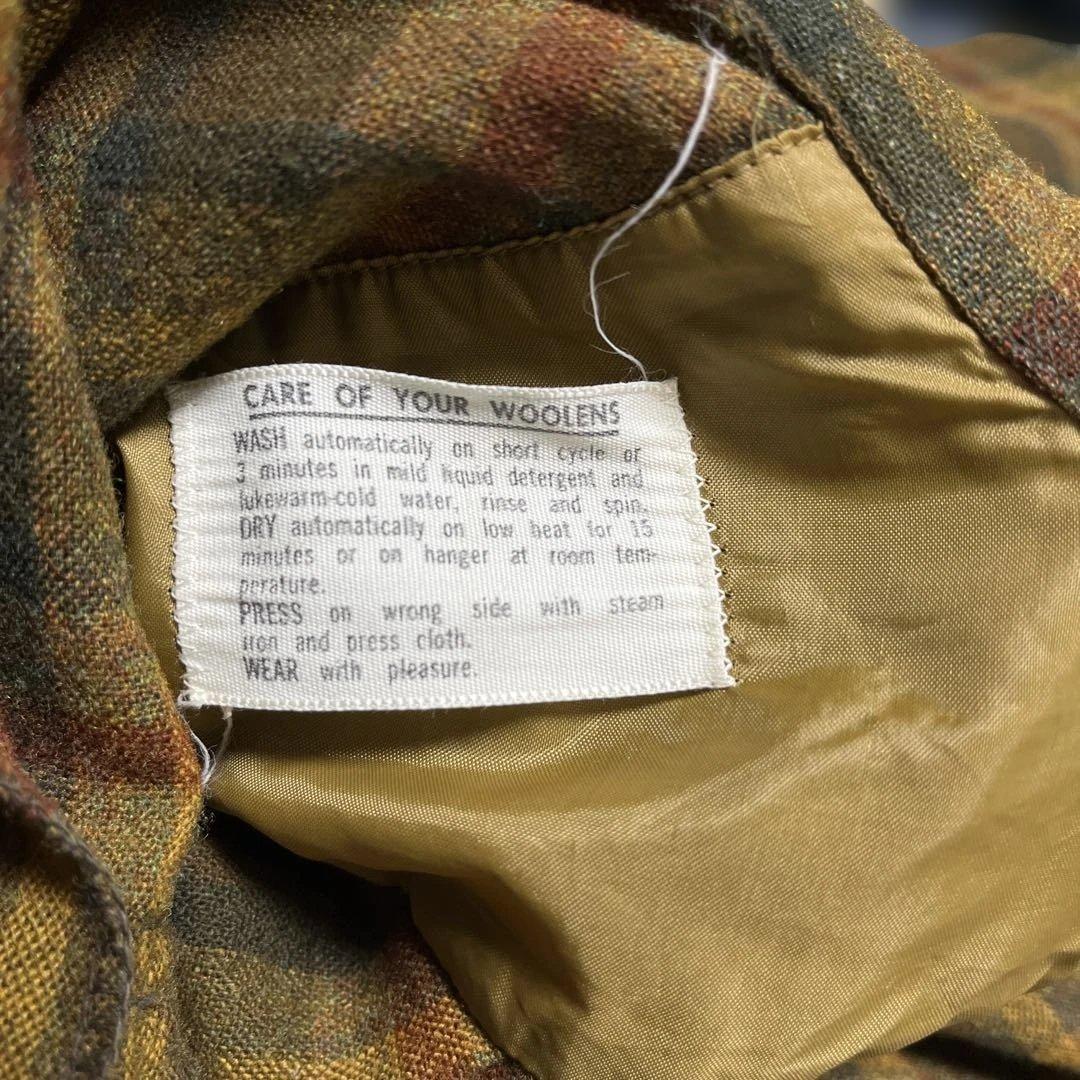 【最終値下げ】60s Pendleton ペンドルトン　ウール　チェック　M