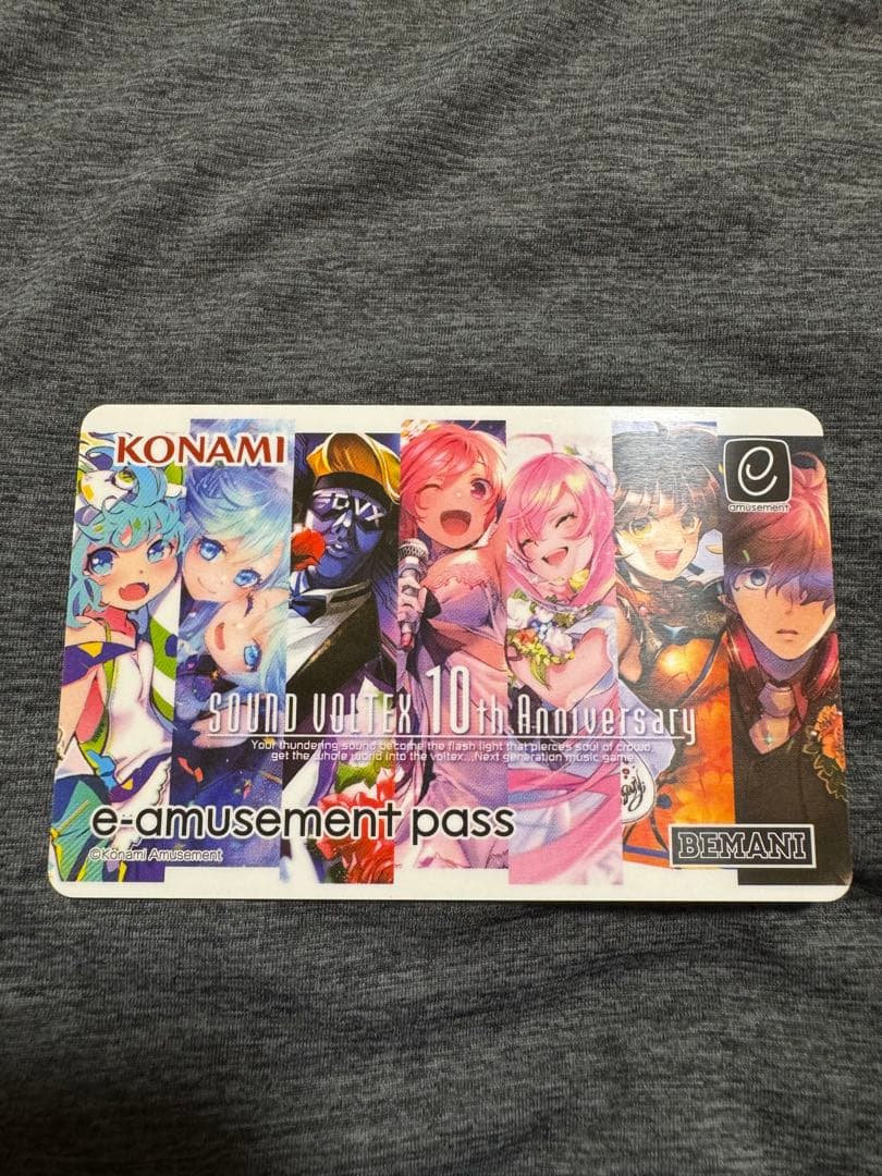カード・フォト・ブロマイド KONAMI e-amusement pass SDVX 9th 10th