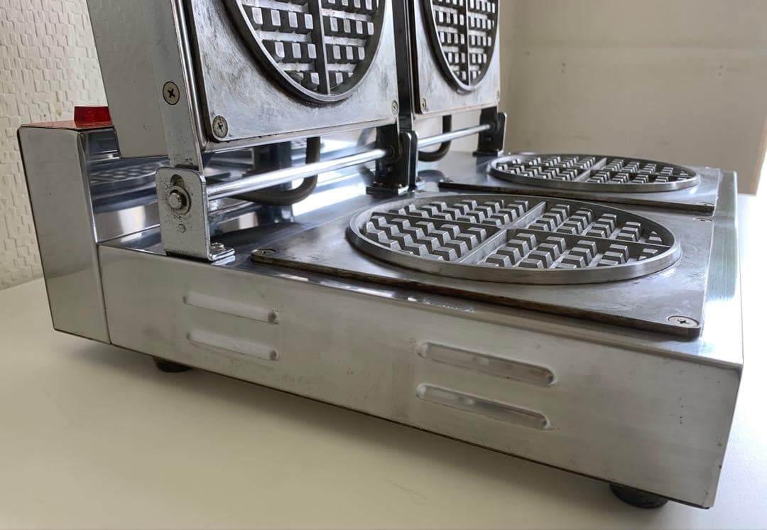 サンテック ワッフルベーカー プレート直径 175mm ST-2 業務用