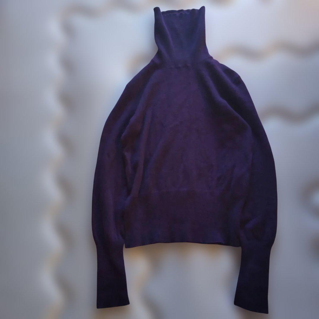 ♡RALPH LAUREN♡カシミヤ100%タートルニットMパープル