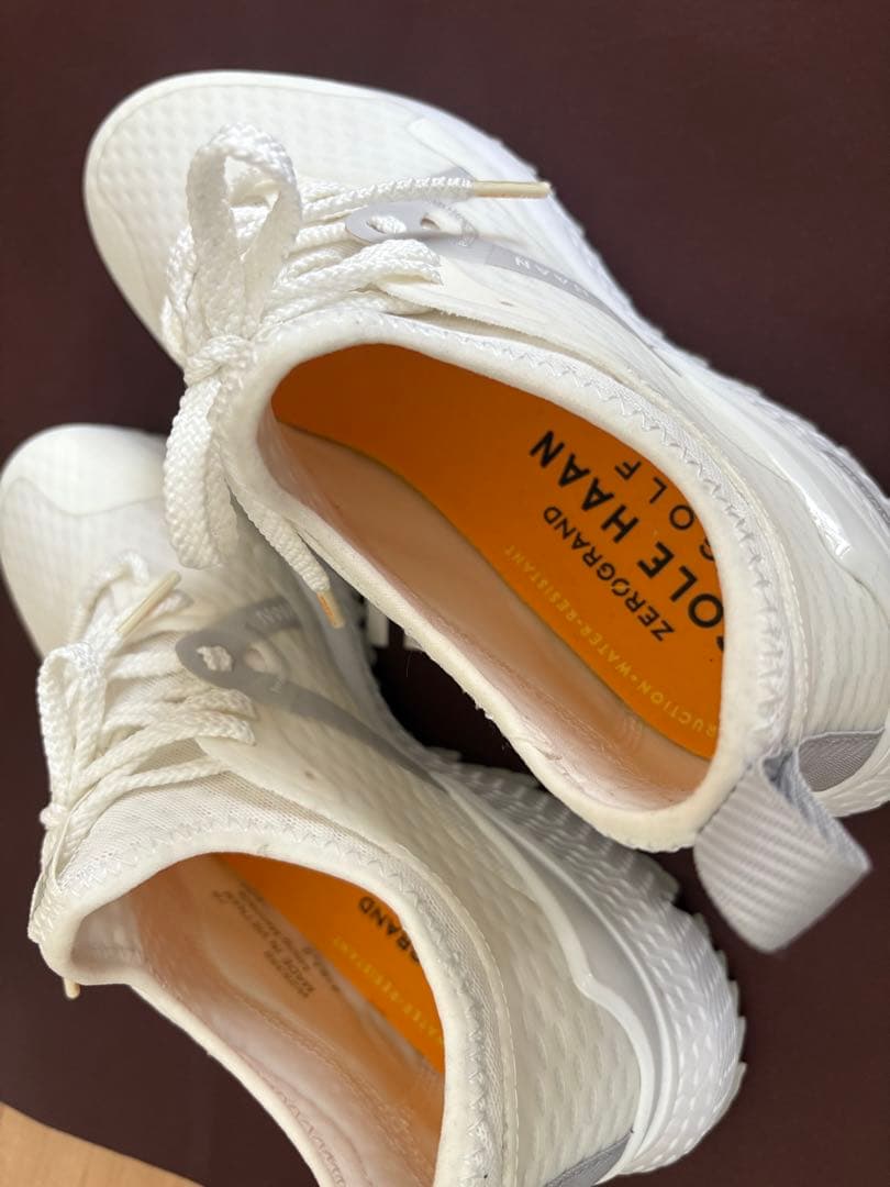 コールハーンCole Haan⭐︎24cm⭐︎ホワイト⭐︎レディースゴルフシューズ