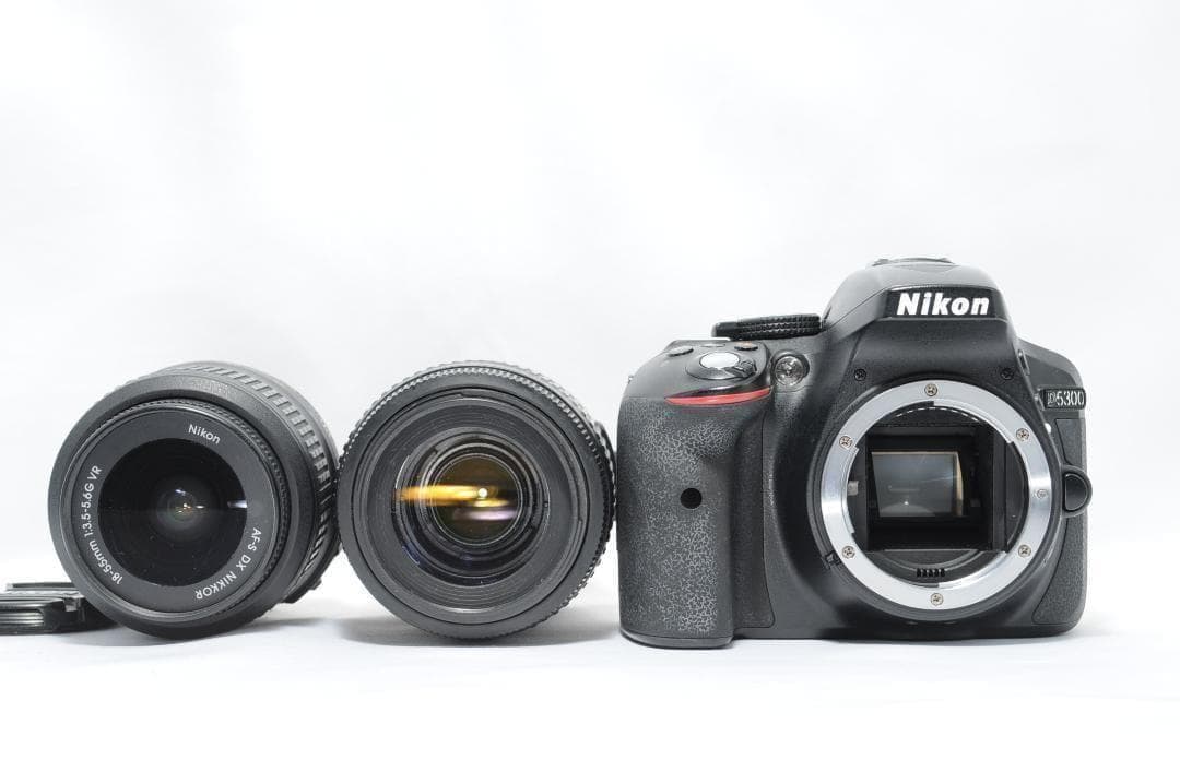 家族も風景写真も綺麗に❗️Nikon D5300✨ダブルレンズ スマホ転送