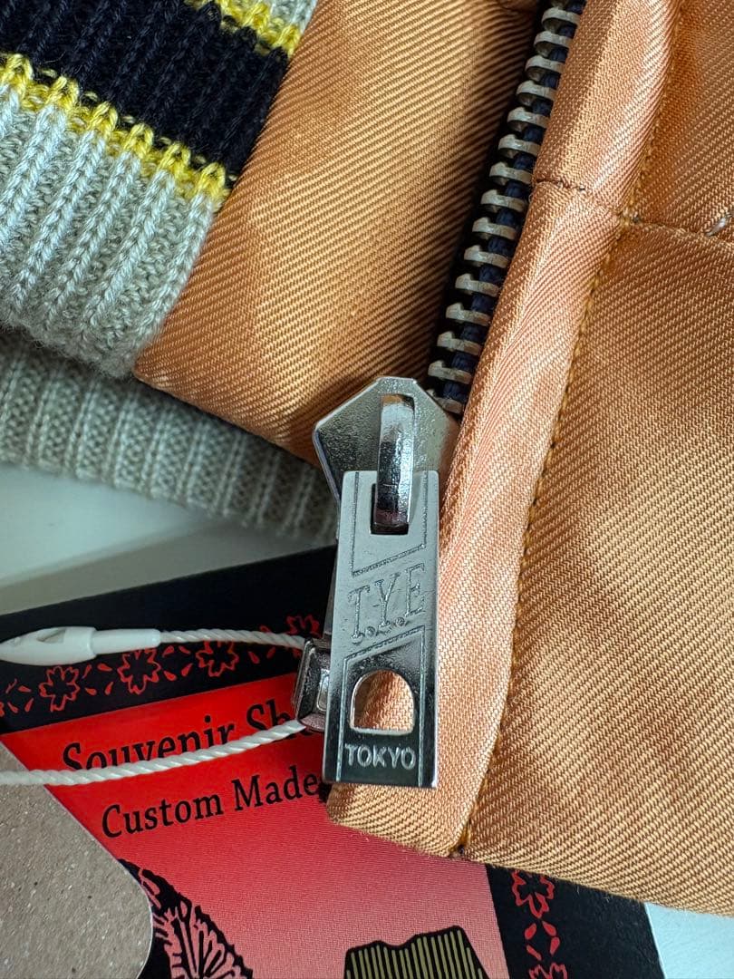 テーラー東洋アラスカジャンパー　別珍スカジャン 白熊XXL