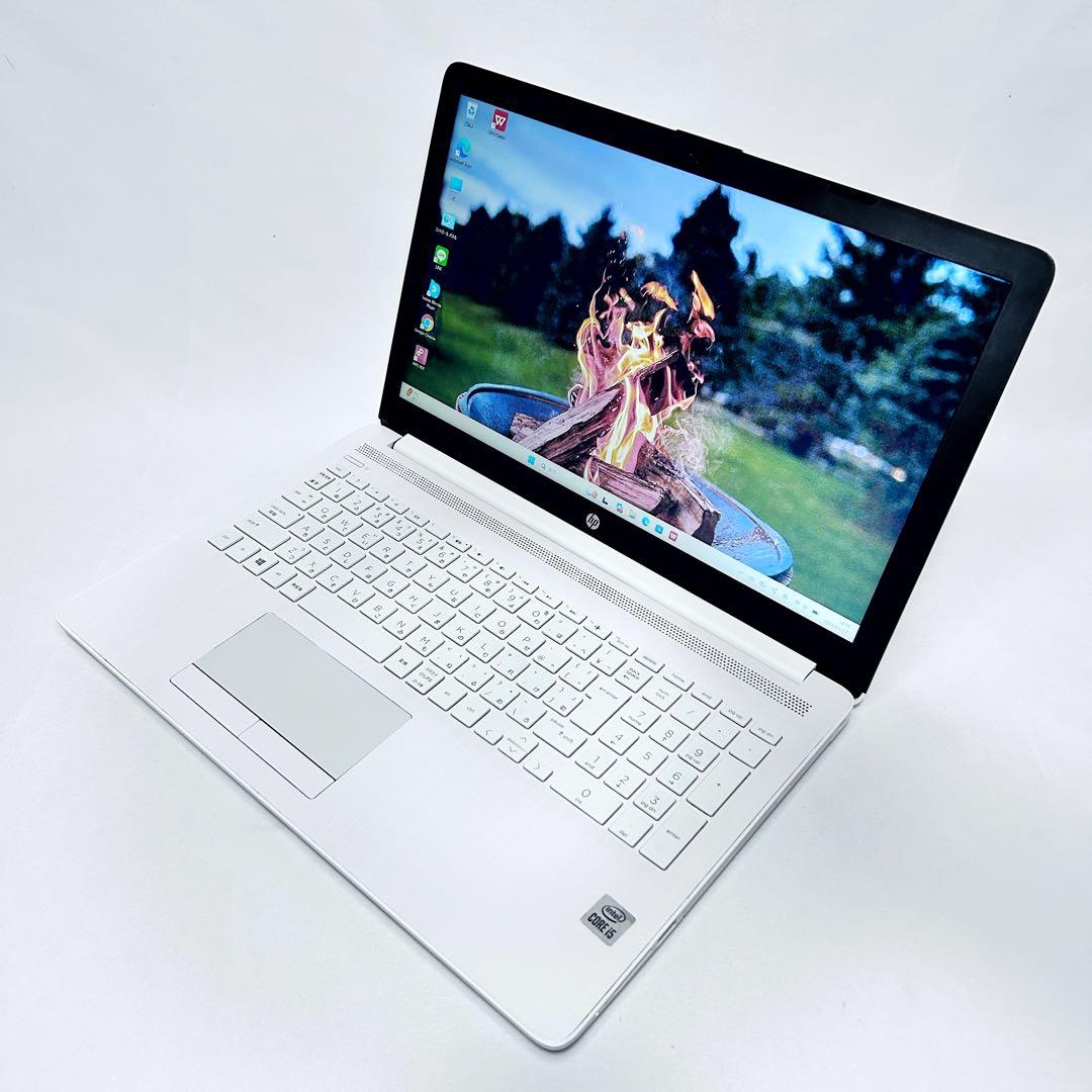 【レア白・美品】HP 250｜第10世代i5｜SSD｜DVD｜バッテリー超良好