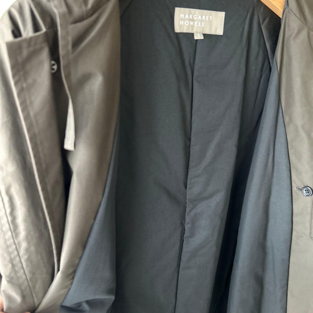 MARGARET HOWELL マーガレットハウエル　コットン　コート　カーキ系