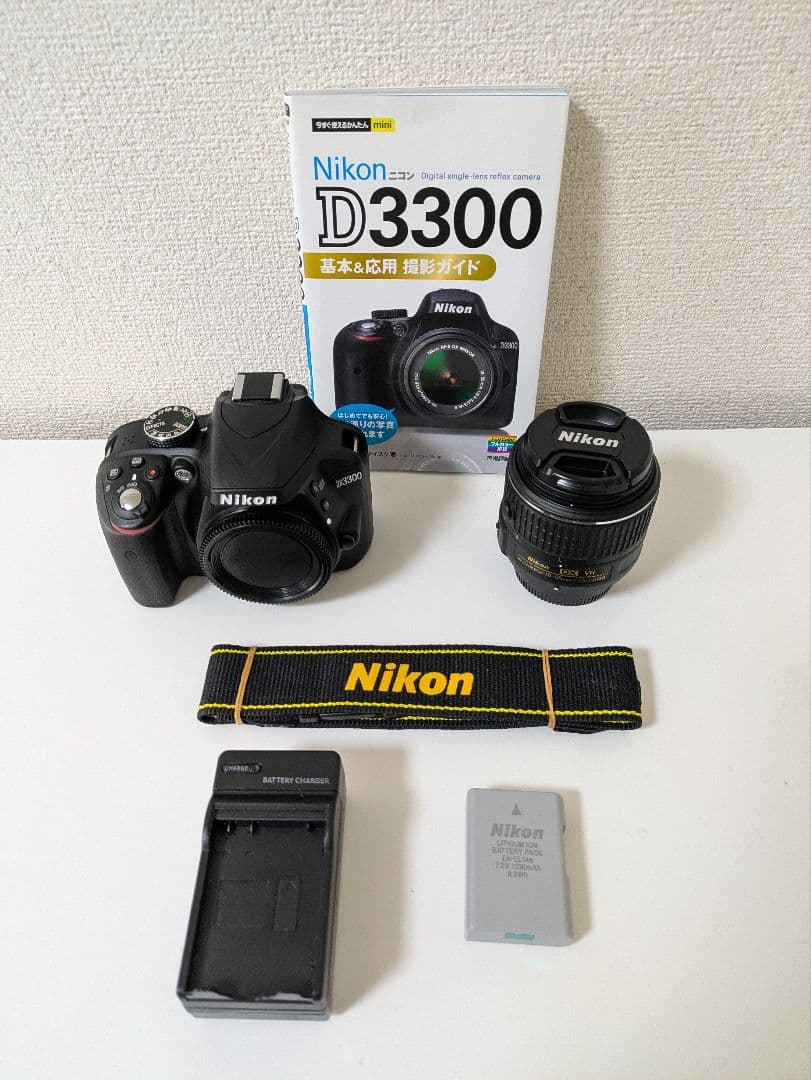 Nikon　D3300 ＋レンズ　(18-135) S数603回