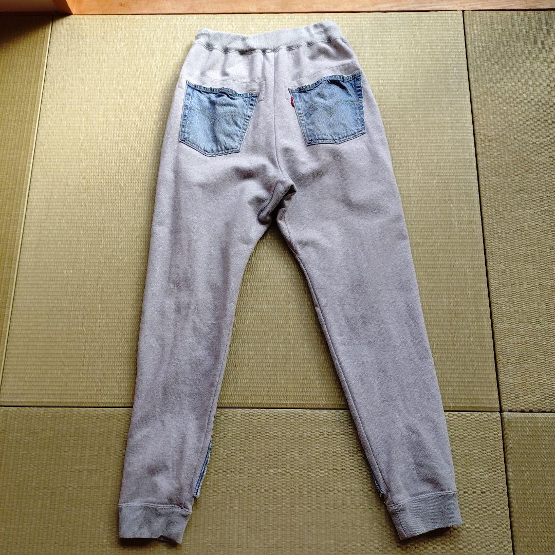 Levi's Junya Watanabe デニムスウェットパンツ