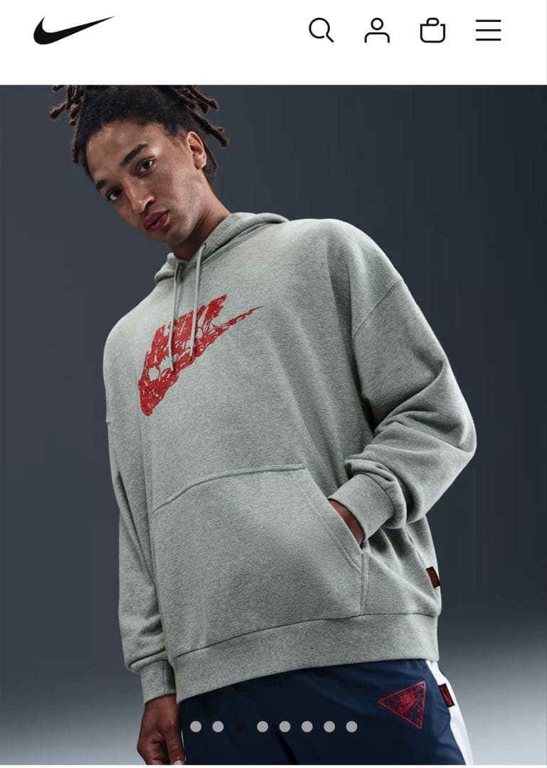 ナイキxストレンジャーシングス メンズオーバーサイズドパーカー