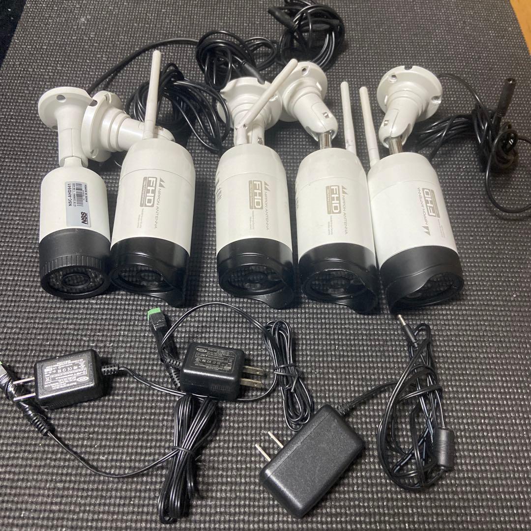FHD 防犯カメラ NSC-241B041 4台セットNSS防犯1台 ジャンク品